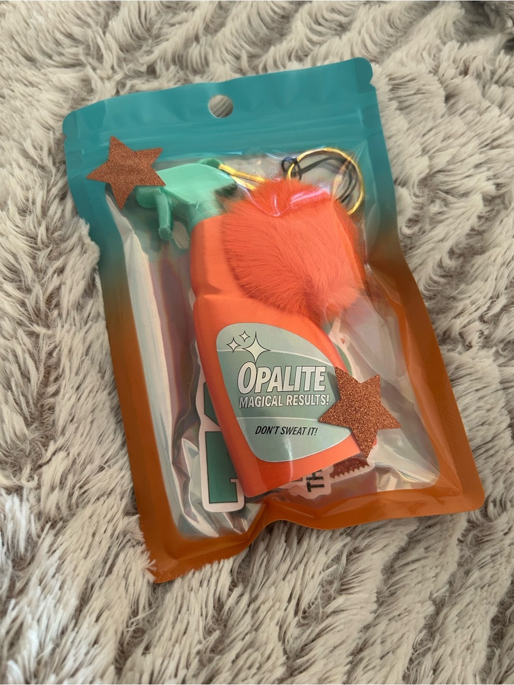 “Opalite Magical Results” Showgirl Keychain – Brand New Sealed
